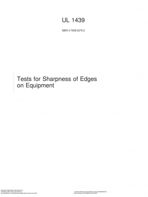 UL 1439 PDF UL 1439 PDF